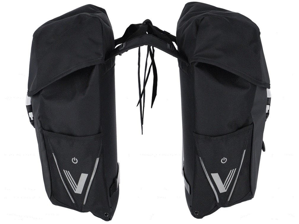 XLC Dubbele Tas V-Light Active