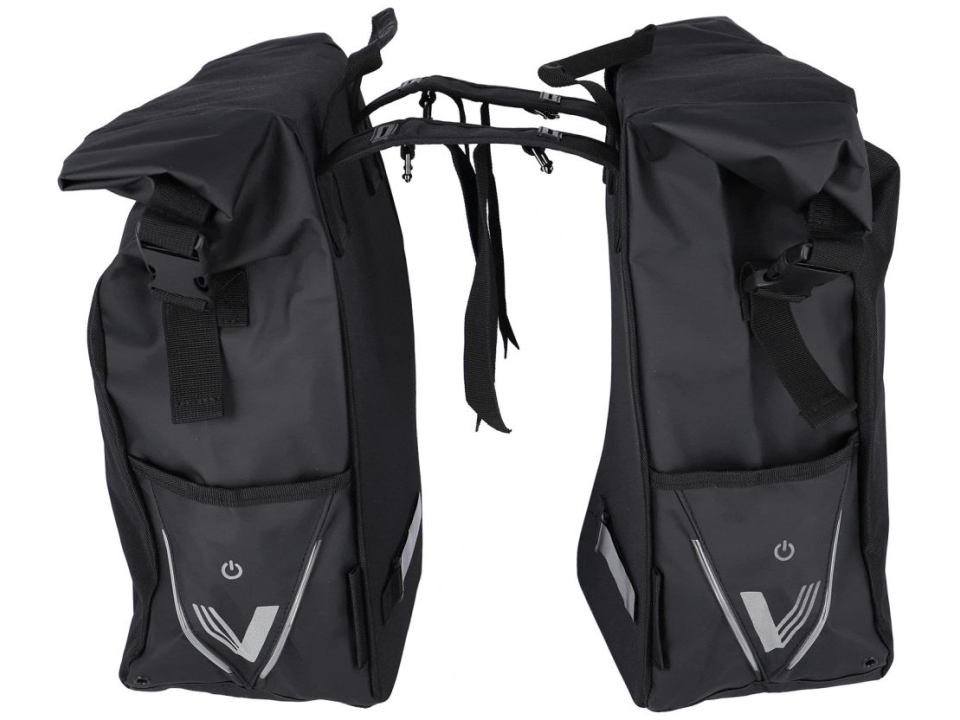 XLC Dubbele Tas V-Light Rolltop