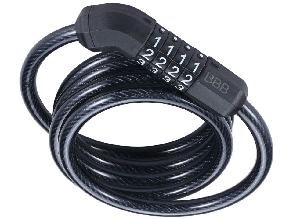 BBB BBL-66 fietsslot QuickCode coil cable