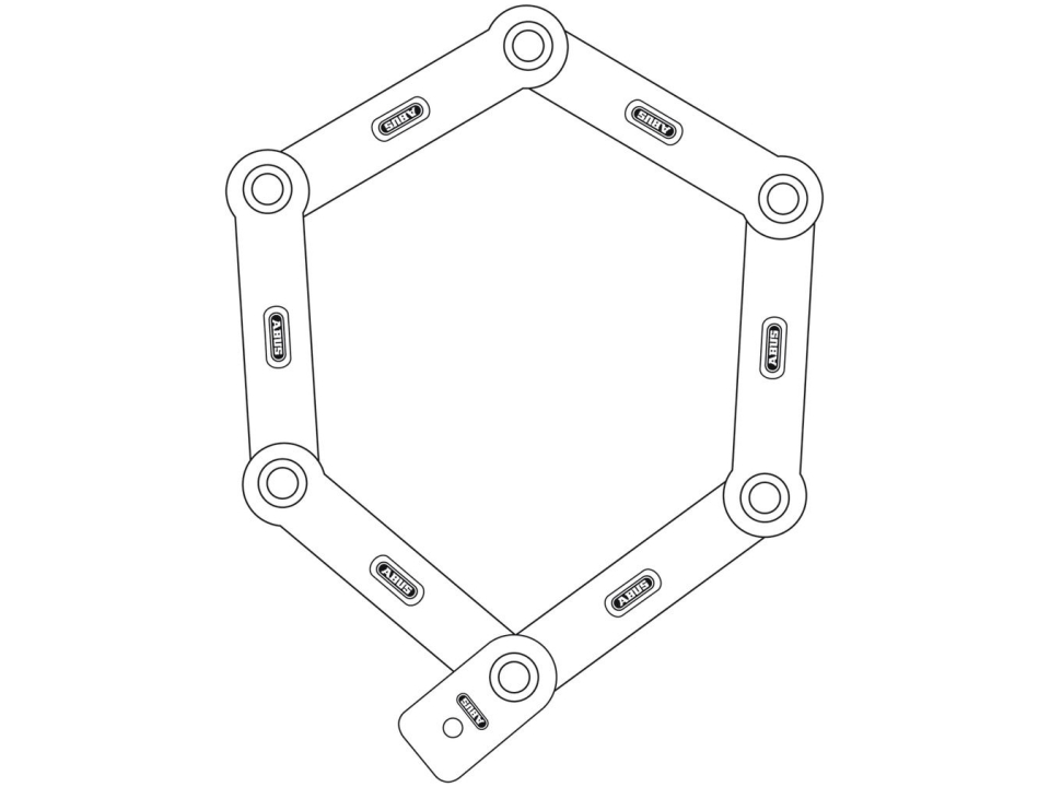 Abus Vouwslot uGrip Bordo 5700 SH