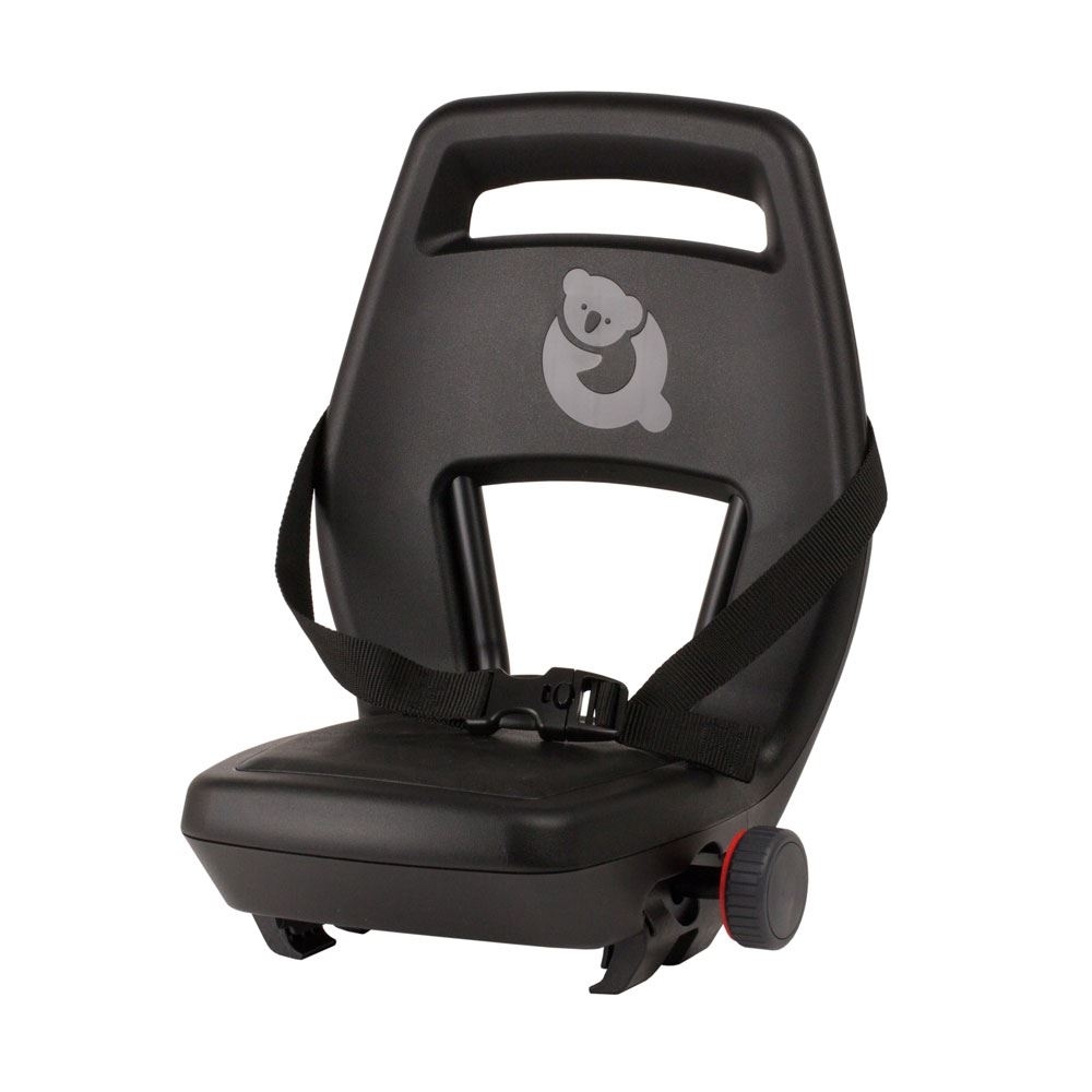 Polisport Guppy Junior AMZ All Black 8636100027 Achterzitje Voor